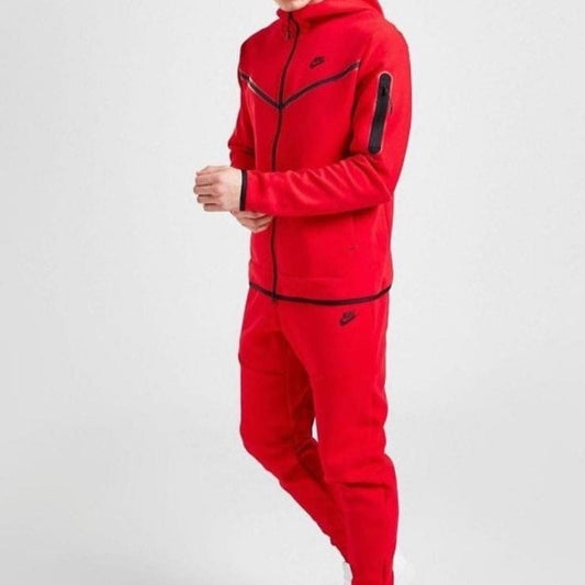 Chandal Nike Tech Fleece Rojo